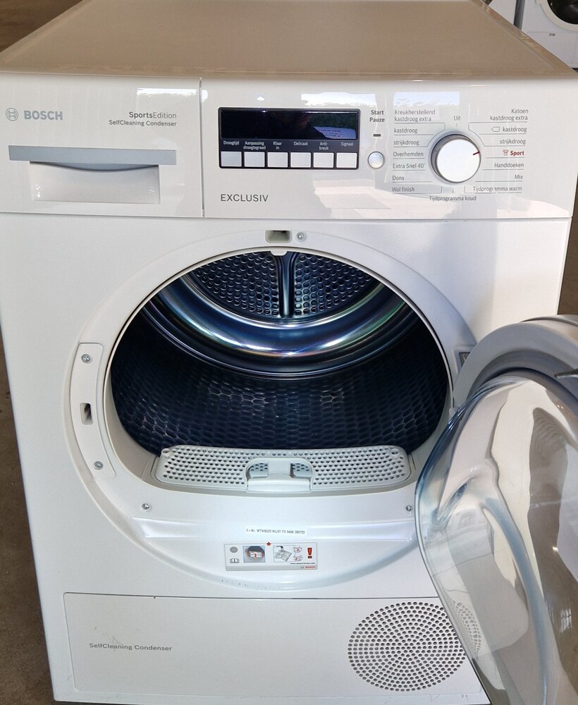 Bosch WTW852S1NL warmtepompdroger 8kg Tweedehands