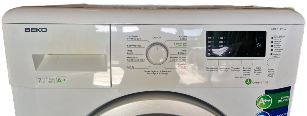 Beko WMB71432A wasmschine 7 kg 1400 toeren