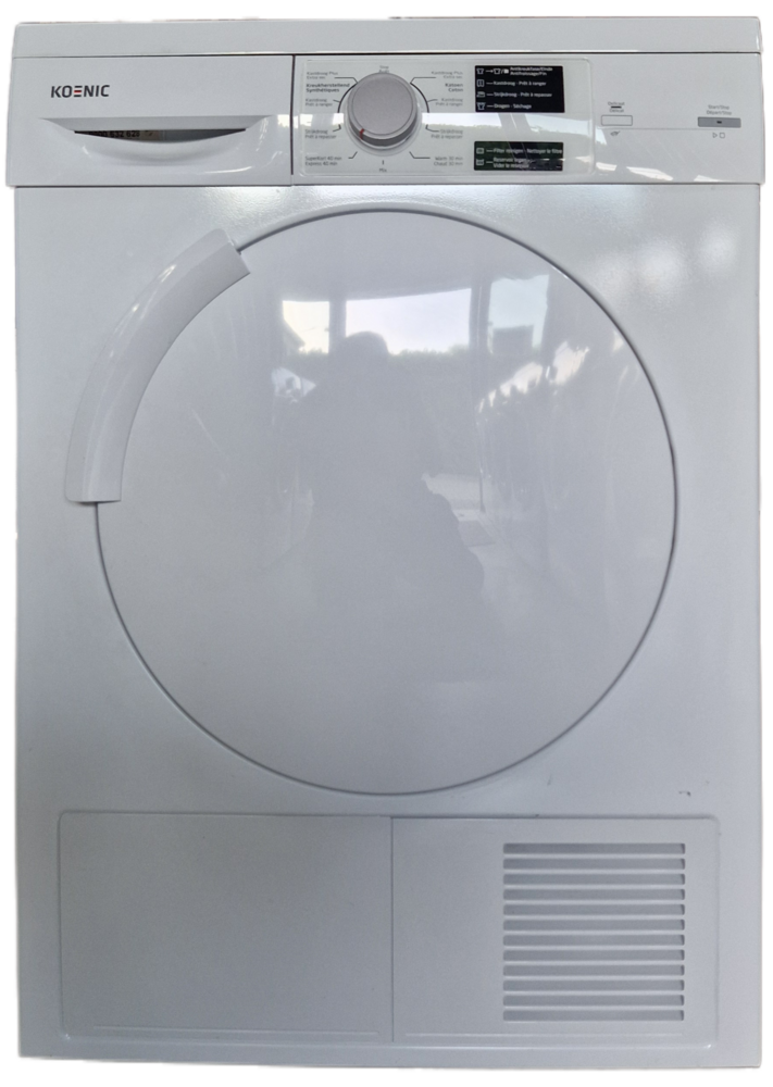 KOENIC KDR73006BN/06 warmtepompdroger 7 kg  tweedehands
