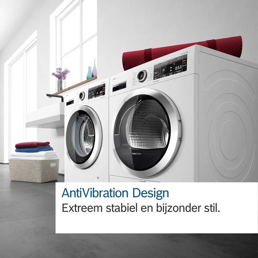 Bosch WTH8520LNL Serie 4 warmtepompdroger met 8 kg 
