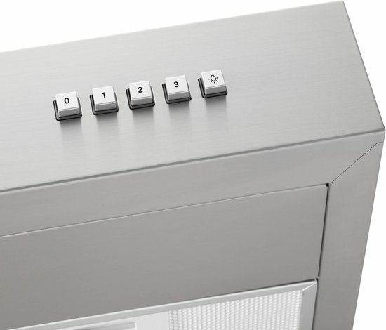 Inventum AKO6015RVS onderbouw afzuigkap van 60 cm