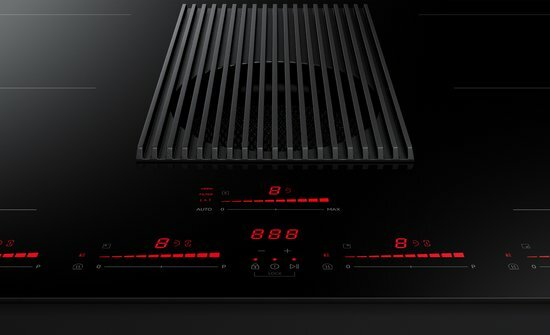 Samsung NZ84T9747VK/UR Inductiekookplaat met ge&iuml;ntegreerde afzuiging