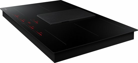 Samsung NZ84T9747VK/UR Inductiekookplaat met ge&iuml;ntegreerde afzuiging