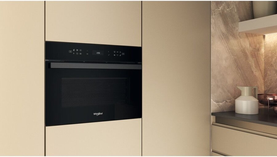 Whirlpool WCW6O7HTB inbouw combi-oven met magnetron,