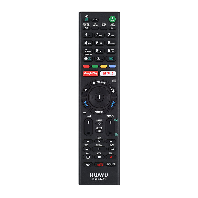  HUAYU RM-L1351 afstandsbediening voor diverse Sony Bravia LCD,