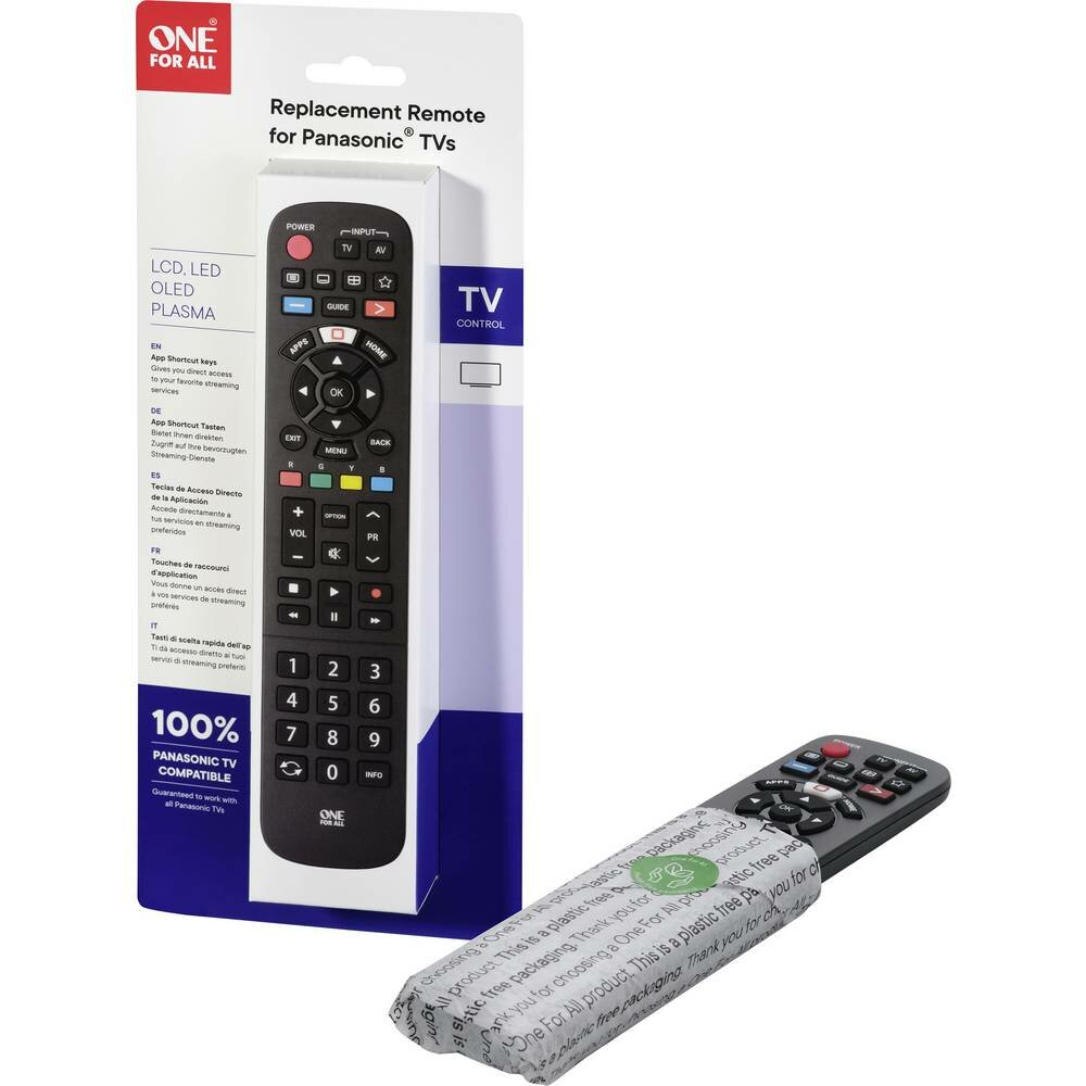 One For All URC4914 Vervangende afstandsbediening - Panasonic