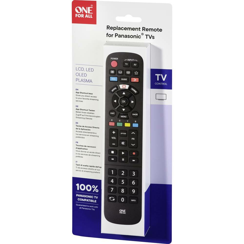 One For All URC4914 Vervangende afstandsbediening - Panasonic
