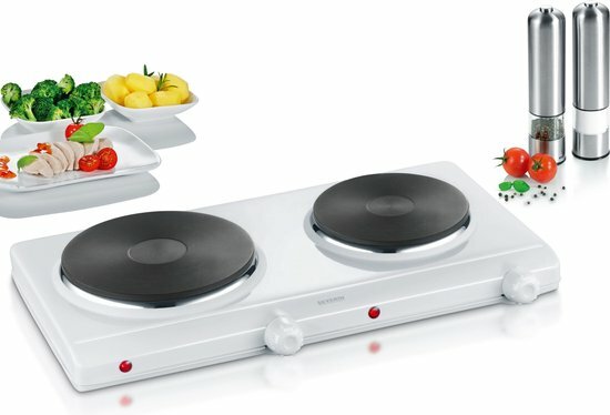 SEVERIN DK1042 Dubbele Elektrische Kookplaat 