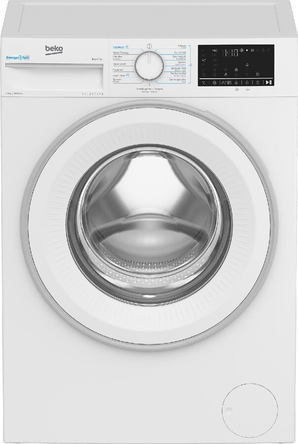 Beko B3WM49410W2 wasmachine 1400 toeren  9 kg
