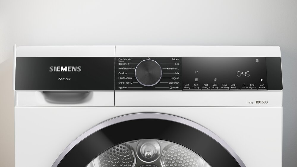 Siemens WQ33G2DCNL iQ500 warmtepompdroger 8 kg 