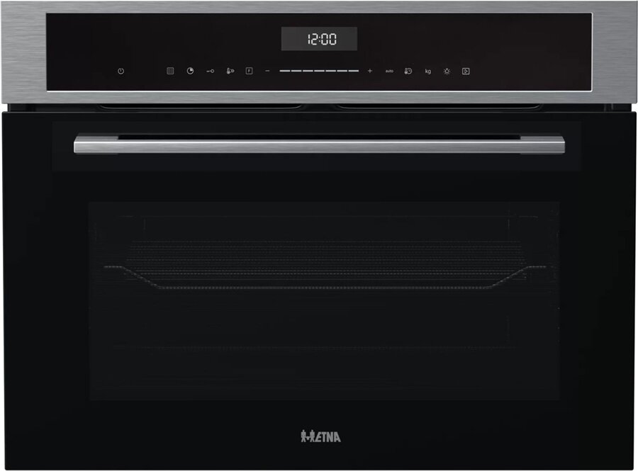 ETNA CM250RVS compacte 45 cm inbouwoven met magnetronfunctie, 