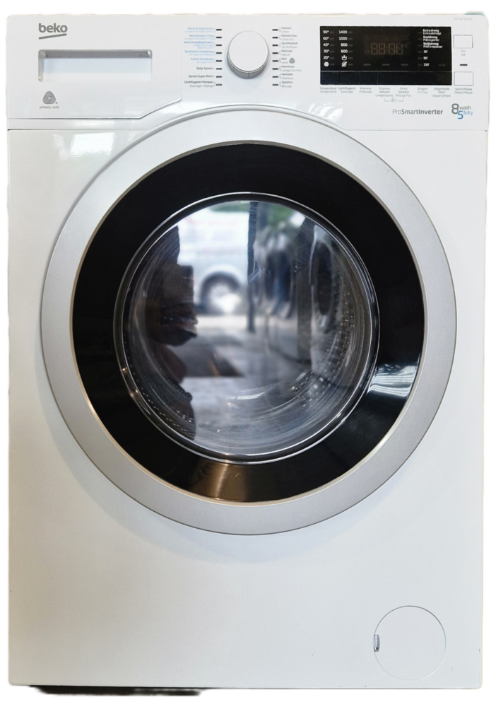 Beko HTV8733XS0 was-droogcombinatie
