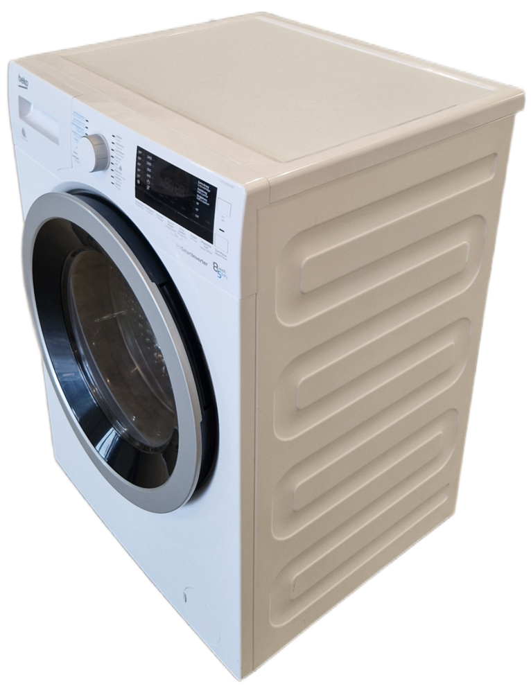 Beko HTV8733XS0 was-droogcombinatie