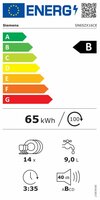 Siemens SN65ZX16CE iQ500 Inbouw Vaatwasser met Zeolith&reg;-droogsysteem, 