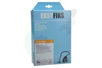 Easyfiks S07 stofzuigerzakken (8 stuks) met 1 filter