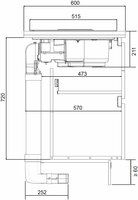 Samsung NZ84T9747VK/UR Inductiekookplaat met ge&iuml;ntegreerde afzuiging