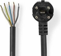 Perilex aansluitkabel 2 meter met haakse stekker
