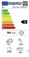 Beko DVN05320W vaatwasser