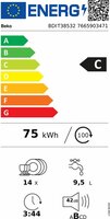 Beko BDIT38532 volledig ge&iuml;ntegreerde inbouwvaatwasser