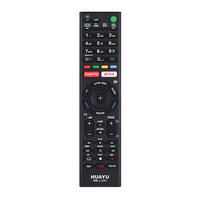  HUAYU RM-L1351 afstandsbediening voor diverse Sony Bravia LCD,