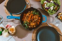 Bonapi Gietijzeren Koekenpan Skillet 26 cm &ndash; Ge&euml;mailleerd 