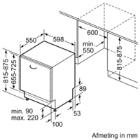 Bosch SMV4HBX00N  inbouw vaatwasser