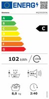 Siemens WQ33G2DCNL iQ500 warmtepompdroger 8 kg 