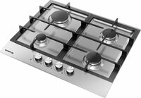 Inventum IKG6023GRVS 4-pits inbouw gaskookplaat 
