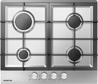 Inventum IKG6023GRVS 4-pits inbouw gaskookplaat 