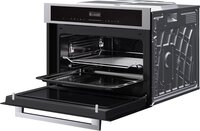 ETNA CM250RVS compacte 45 cm inbouwoven met magnetronfunctie, 
