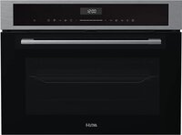 ETNA CM250RVS compacte 45 cm inbouwoven met magnetronfunctie, 