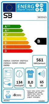 SB3554 Condensdroger