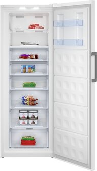 Beko RFNE448E41W vrijstaande No Frost diepvrieskast wit