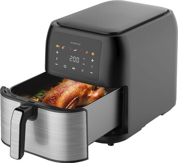 Inventum GF801HLDB XL airfryer zwart