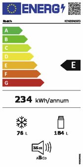 Bosch KIN86NSE0 inbouw koel-vriescombinatie