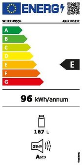Whirlpool ARG 100712  inbouw-koelkast