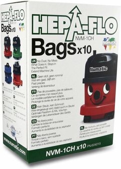 Numatic NVM-1CH (10 STUKS)  Stofzuigerzak