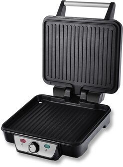 Inventum CG618 Contactgrill - 1800 watt - RVS/Zwart