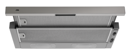 Etna T4335TRVS  vlakscherm afzuigkap Motorloos, 60cm