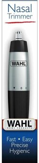 WAHL 5642-135 NOSE TRIMMER ZILVER/ZWART