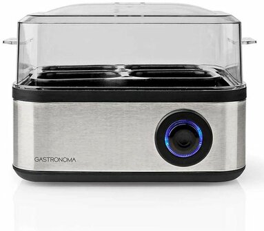 Nedis Eierkoker - Maatbeker - Aluminium / Zwart