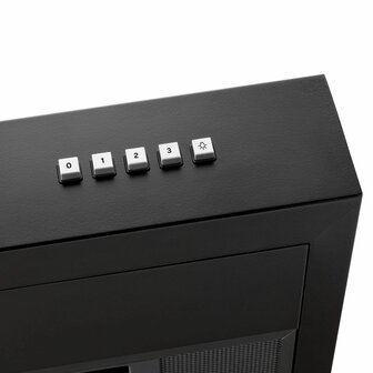 Inventum AKO6015ZWA Zwart Afzuigkap