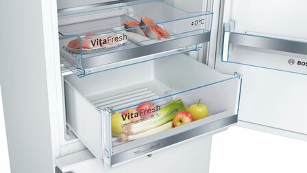 BOSCH KGE36EWCP Serie 6 EXCLUSIV Koel-vriescombinatie