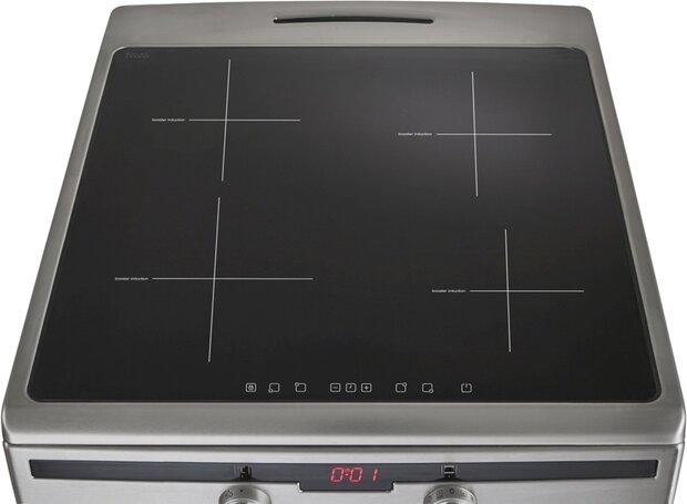 Inventum VFI6042RVS  inductiefornuis&nbsp;