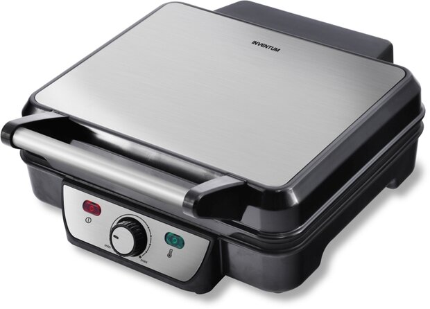 Inventum CG618 Contactgrill - 1800 watt - RVS/Zwart