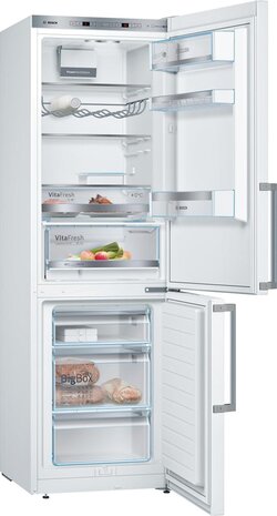 BOSCH KGE36EWCP Serie 6 EXCLUSIV Koel-vriescombinatie