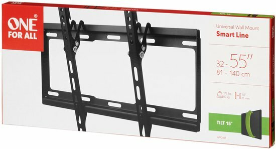 OneForAll&nbsp;WM2421&nbsp;Vesa 400 kantelbare muurbeugel&nbsp;voor televisies van 32 tot 65 inch