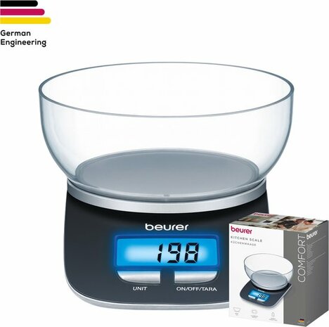 Beurer KS25 Digitale keukenweegschaal&nbsp;