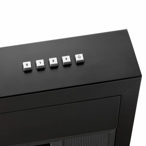 Inventum AKO6015ZWA Zwart Afzuigkap