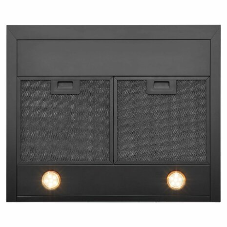 Inventum AKO6015ZWA Zwart Afzuigkap